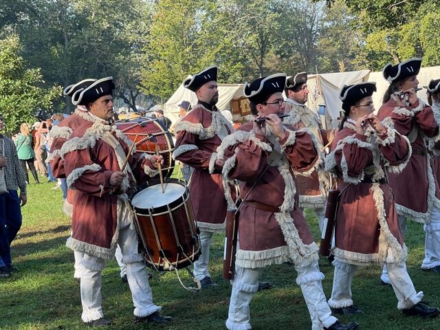 Fife and drum group, Feast of the Hunters' Moon 10/9/21